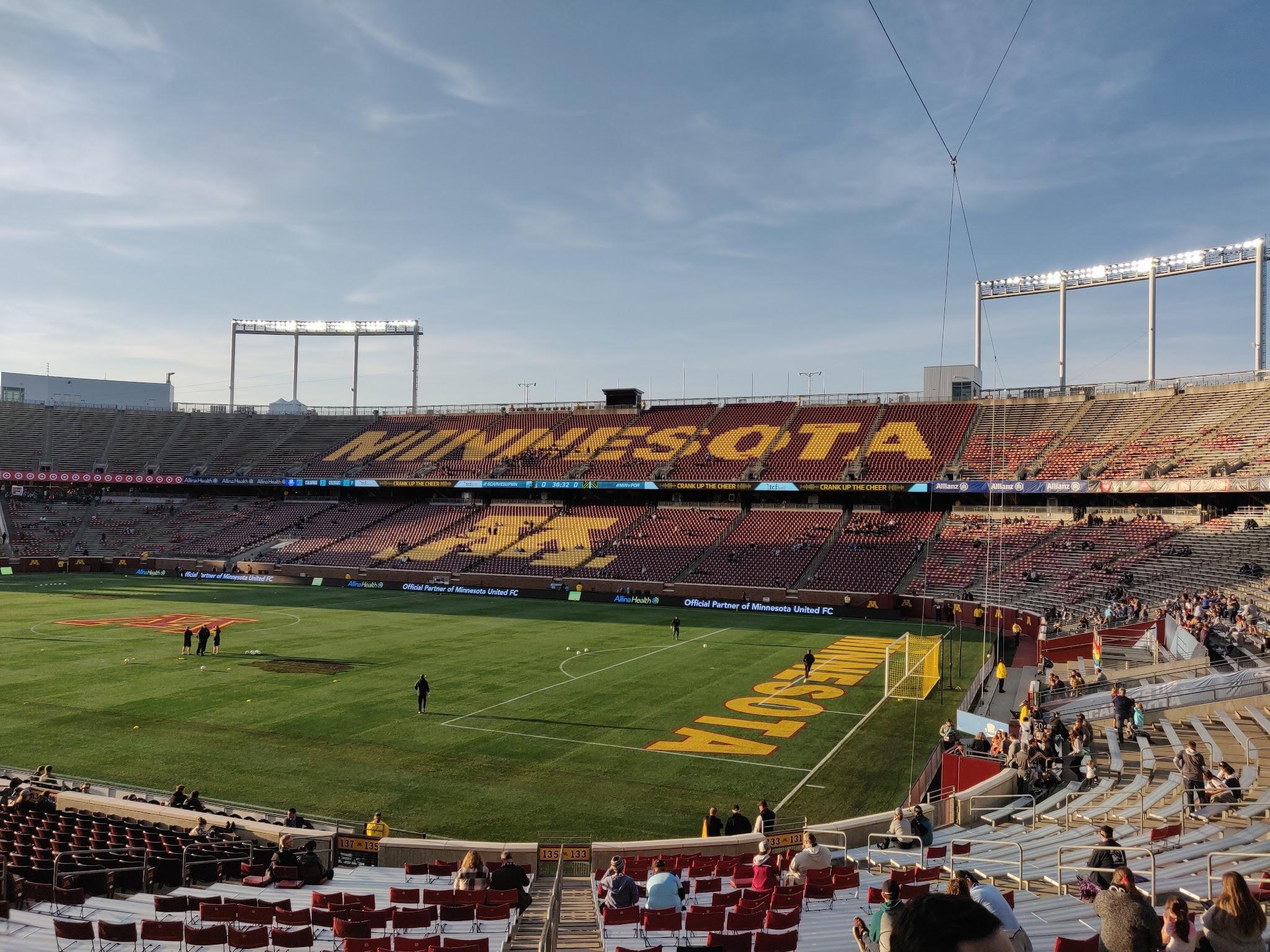 Minneapolis Huntington Bank Stadium Photo Review Location