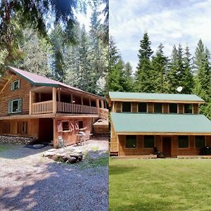 2 Adjacent Cabins Near Silverwood - Serene, Private And Forested Spirit Lake Exterior photo