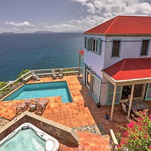 St Thomas Cliffside Villa With Pool And Hot Tub! Lovenlund Exterior photo
