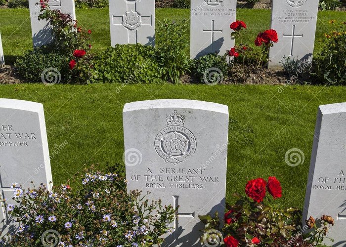 Tyne Cot Cemetery War Graves at Tyne Cot Cemetery Editorial Stock Photo - Image of ... photo
