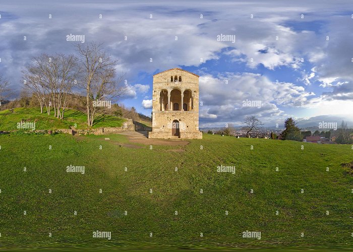 Santa María del Naranco Church 360° view of Santa Maria del Naranco Oviedo Spain - Alamy photo