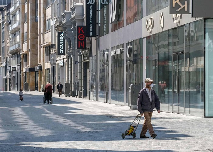 Rue Neuve 23) Belgium to ease social gathering rules and to open stores photo
