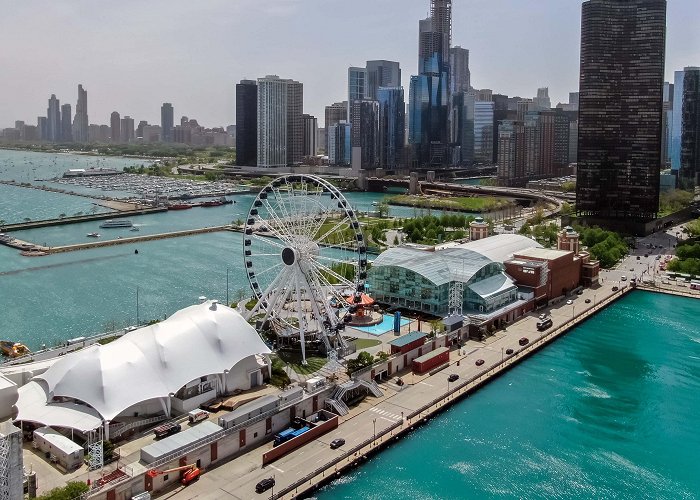 Navy Pier Coronavirus outbreak: Navy Pier, 360 CHICAGO Observation Deck ... photo