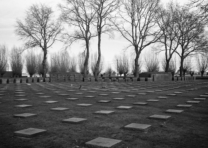 Langemark German war cemetery Site 94: Langemark German War Cemetery – stone and dust photo