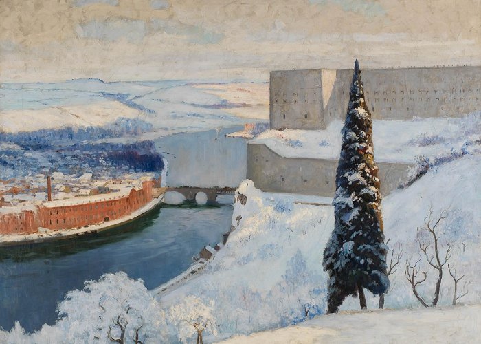 Castle of the Counts of Marchin War Art in Canada | Historical Overview | Art Canada Institute photo