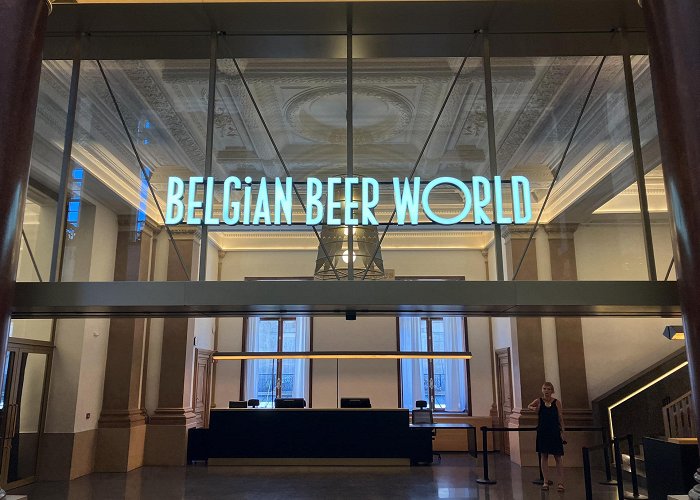 Belgian Brewers Museum A first look inside the renovated Bourse and the Belgian Beer World photo
