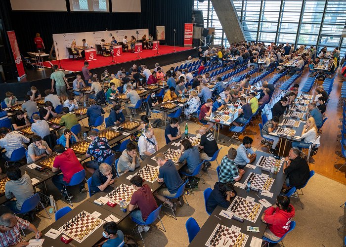 Congress Centre Biel Full house at the Biel Congress Center – Chessdom photo