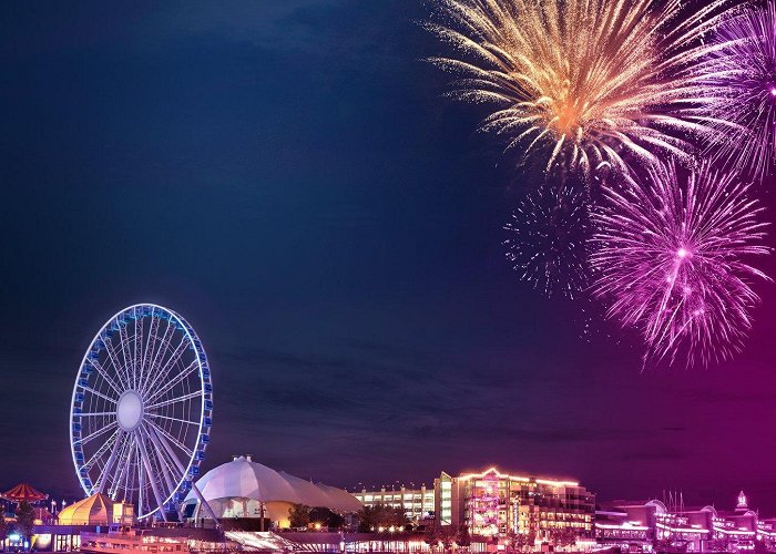 Navy Pier Navy Pier Fireworks | Chicago, IL | Jimmy Buffett's Margaritaville photo