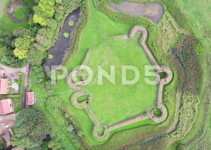 Bolingbroke Castle Aerial Video Footage Of The Remains Of Bolingbroke Castle A 13Th ... photo