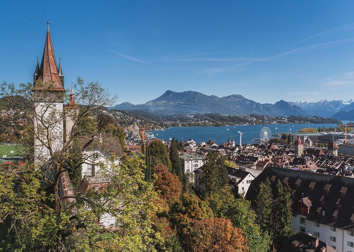 Musegg Wall The Musegg Wall Lucerne • Historic City Center » Luzern White ... photo
