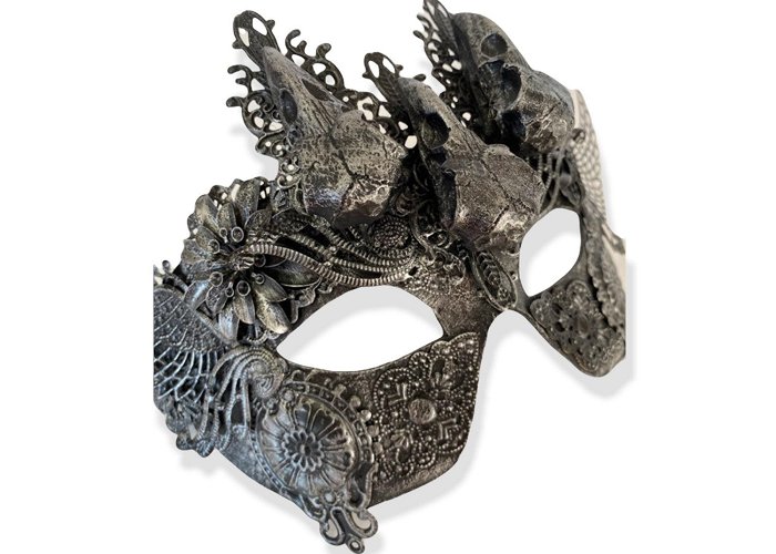 Der Druide und der 11. Vollmond Masquerade Mask Gothic, Bird Skull Mask, Halloween Mask, Raven ... photo