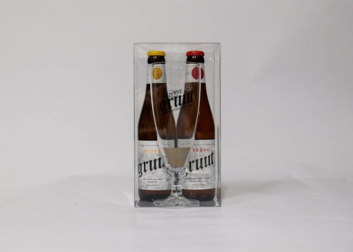 Gruut Brewery Gruut set of 2 flavors + glass – City brewery Gruut photo