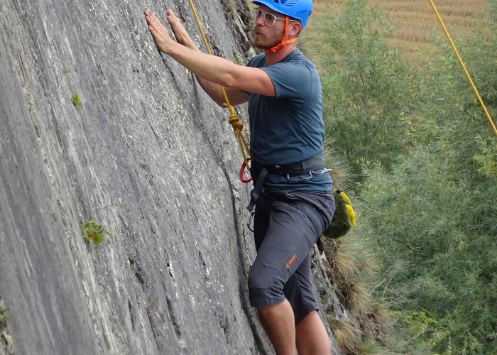 Landelies Landelies (Charleroi) 1/2 day rock climbing. 1/2-day trip. IFMGA guide photo