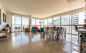 Edificio Morros Vitri Lujo Con Panorama Apartment Cartagena Exterior photo