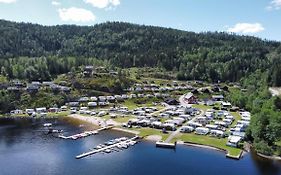 Garvikstrondi Camping Hotel Seljord Exterior photo