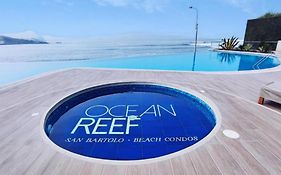 Departamento De Playa San Bartolo Ocean Reef - Sol, Arena Y Mar Apartment Exterior photo