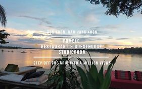 Pomelo Restaurant And Studio Room Guesthouse- Serene Bliss, Life In The Tranquil Southend Of Laos Ban Khon Exterior photo