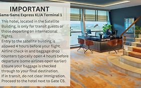 Sama-Sama Express Klia Terminal 1 - Airside Transit Hotel Sepang Exterior photo