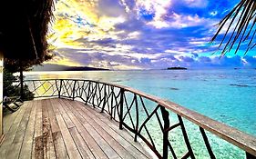 Eden Private Island Tahaa Hotel Patio  Exterior photo