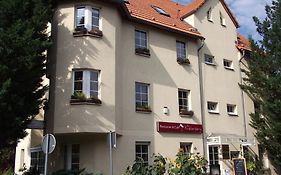 Pension & Cafe Am Kraehenberg Hotel Halle  Exterior photo