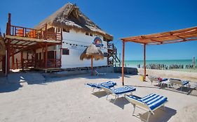 Golden Paradise Beach Hotel Isla Holbox Exterior photo