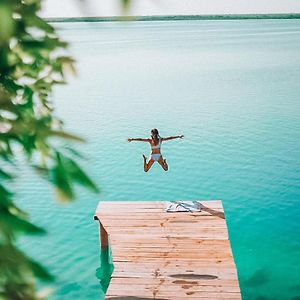 Hotel Awazul Bacalar Exterior photo