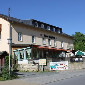 Hotel Garni Neue Schanke Konigstein an der Elbe Exterior photo