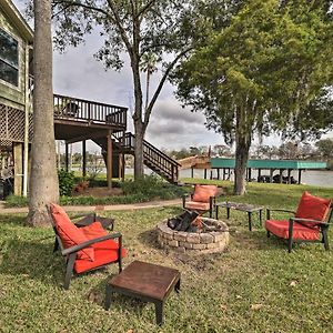 Waterfront San Jacinto River Home With Boat Slip! Houston Exterior photo