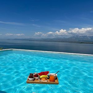 Lake Breeze Villa With A Pool & Magnificent Views Shiroka Exterior photo