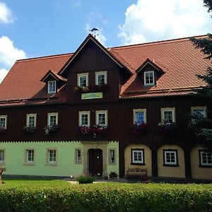 Pension Immergruen Hotel Kurort Jonsdorf Exterior photo