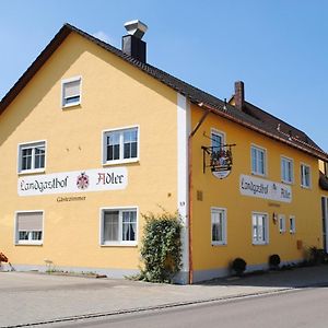 Landgasthof Adler Hotel Aislingen Exterior photo