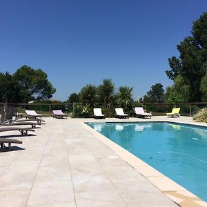 "Le Gite Du Petit Guilhem" Pres Bordeaux Maison Classee 4Etoiles Meuble Tourisme Piscine Parc Etang Villa Anglade Exterior photo