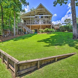 Waterfront Eatonton Escape With Private Hot Tub! Villa Resseaus Crossroads Exterior photo