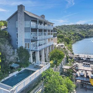 Luxury Lake Marble Falls House With Swimming Pool Hot Tub And Private Boat Slip Exterior photo