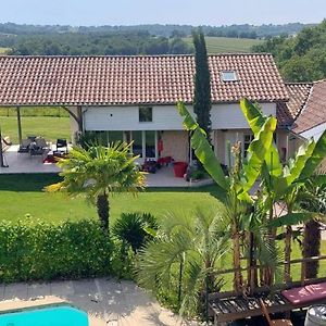 Maison Avec Piscine Chauffee Et Pool House Villa Saint-Mont Exterior photo