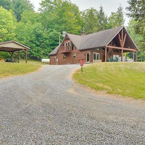 3-Acre Benezette Cabin Hot Tub, Grill And Mtn View Villa Exterior photo