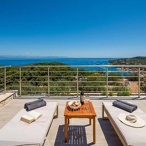 Above Blu Villa By Paxosretreats Gaios Exterior photo