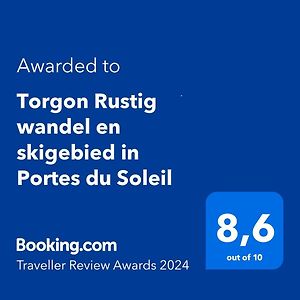 Torgon Rustig Wandel En Skigebied In Portes Du Soleil Apartment Exterior photo