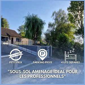 Sous-Sol Amenage Tout Equipe Avec Jardin & Parking Apartment Berteaucourt-les-Dames Exterior photo