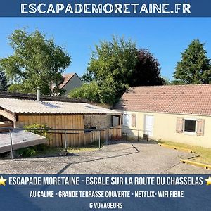 Escapade Moretaine - Escale Sur La Route Du Chasselas Thomery Exterior photo