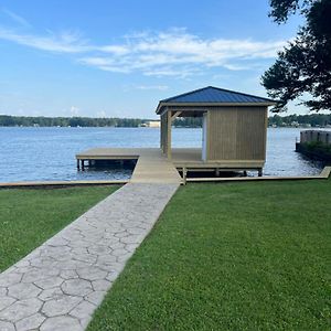 Luxury Lakefront Property Milledgeville Exterior photo