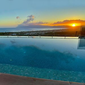 Heated Pool & Jacuzzi, Sea View - Paleokastro Luxury Villas Kissamos Exterior photo