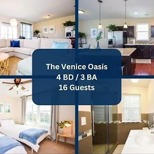 The Venice Oasis - 4Br-3Ba, 16 Guests! Villa Atlantic City Exterior photo