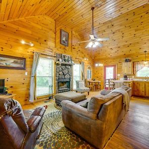 Picturesque Oklahoma Cabin On 80 Acres With Views! Villa Smithville Exterior photo