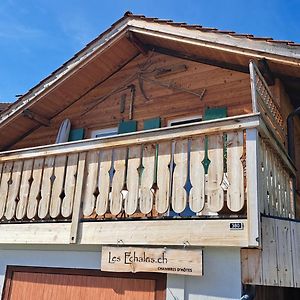 "Les Echalas" Chalet Independant Avec Cuisine En Lavaux Unesco Apartment Chexbres Exterior photo