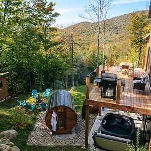 Le Montagnia Escape To Tremblant With Hot Tub Villa Val-des-Lacs Exterior photo