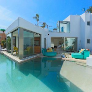 Ferienhaus Mit Privatpool Fuer 8 Personen Ca 150 Qm In Ibiza-Stadt, Ibiza Suedkueste Von Ibiza Villa Playa d'en Bossa Exterior photo