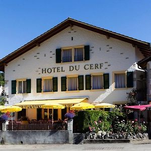 Hotel Du Cerf Soubey Exterior photo