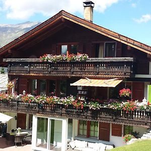 Chalet Valerie Apartment Grächen Exterior photo