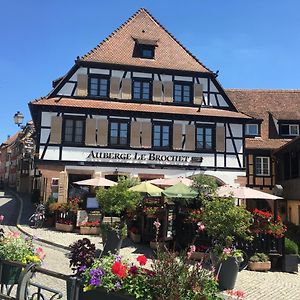 Hotel Restaurant Le Brochet Barr Exterior photo